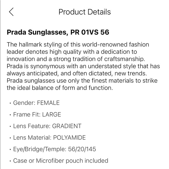 Authentic Prada Sunglasses. Made in Italy ❤️ - Picture 11 of 12